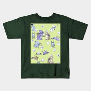 Hop-Timist are happy, and have fun Kids T-Shirt